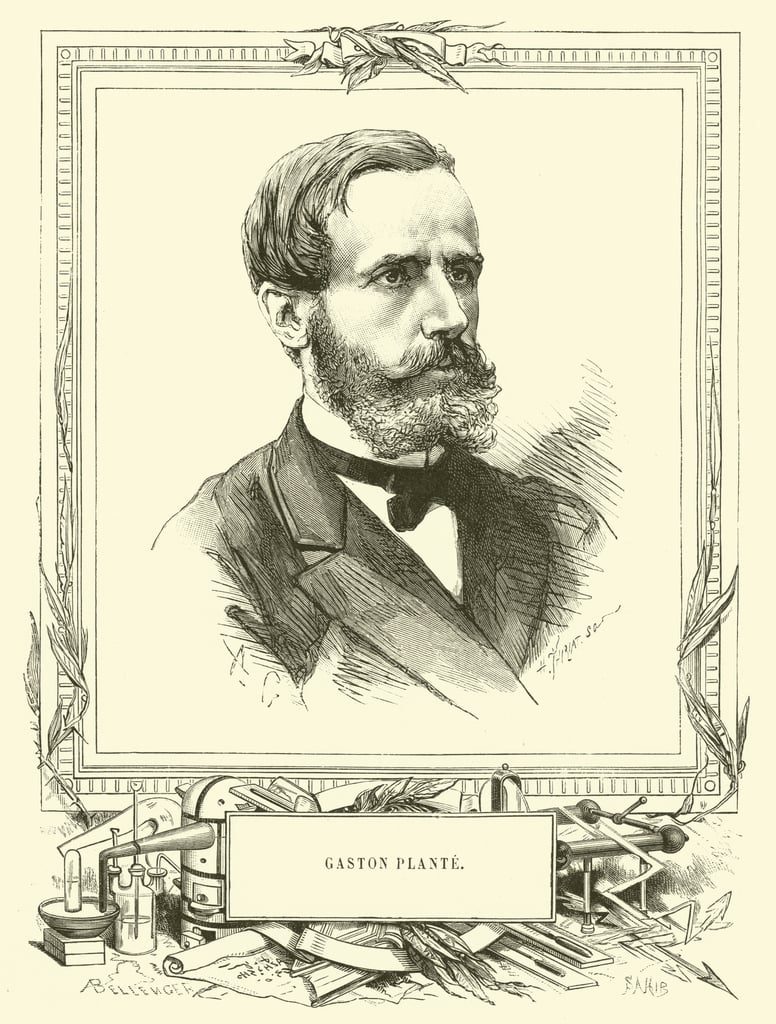 Gaston Plante French School Impresión de arte